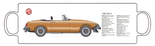 MGB Roadster LE (Rostyle wheels) 1980 Mug 2